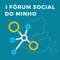 Mapa do Minho com a designação do evento