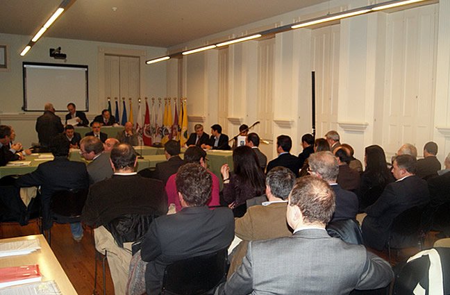 Tomada de posse da Assembleia Intermunicipal da CIM Alto Minho em dezembro de 2013